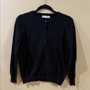 Elegant Black Women's Cardigan